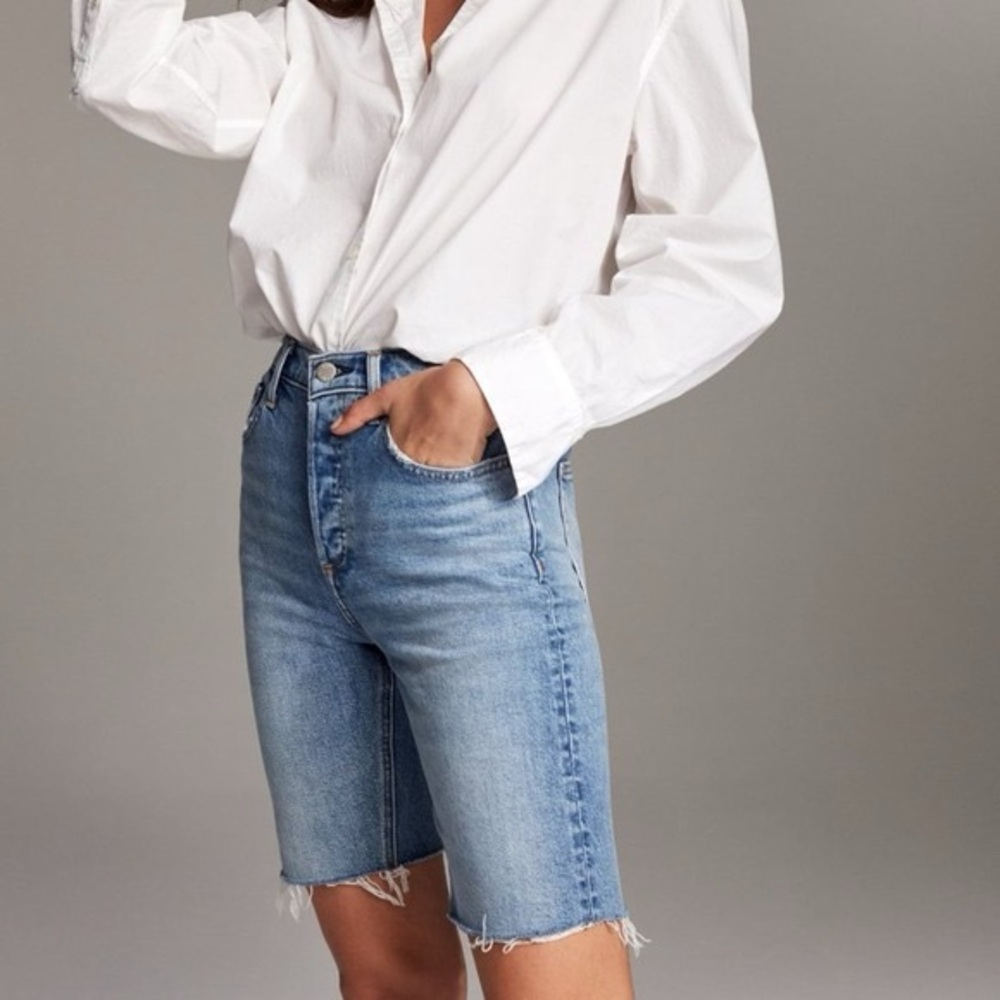 Denim Forum The Yoko Bermuda Short from Aritzia Women’s Size 25 - Picture 2 of 7